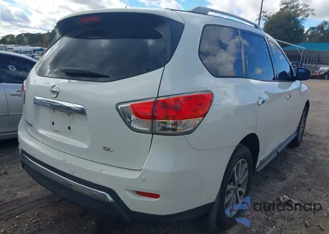 2014 Nissan Pathfinder Sl from USA, damaged, VIN 5N1AR2MN7EC642633
